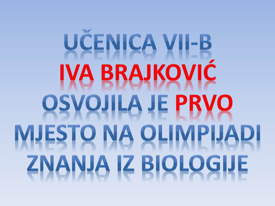 Medalja iz biologije