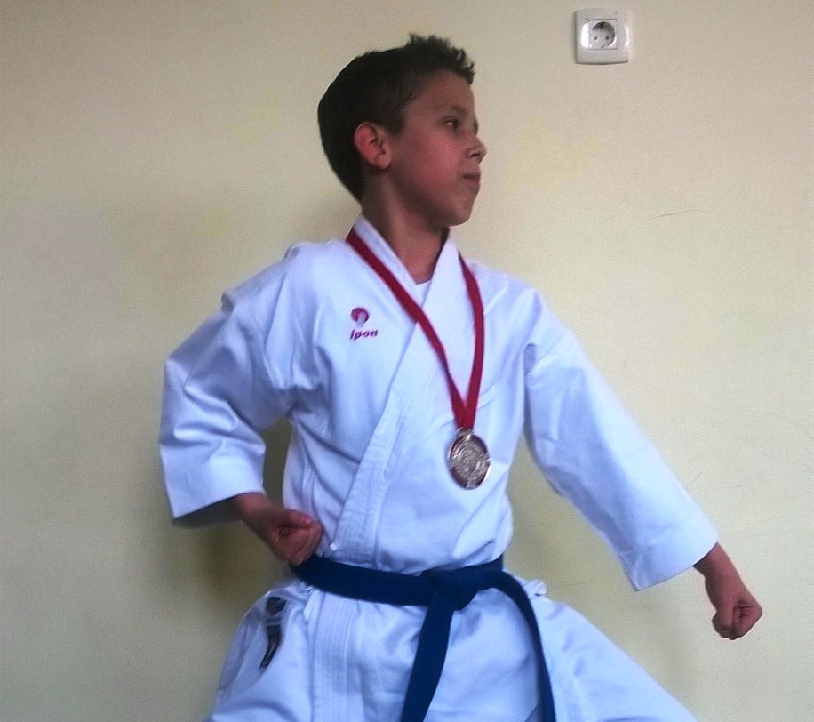 Vasilije Perović, karatista čelične volje