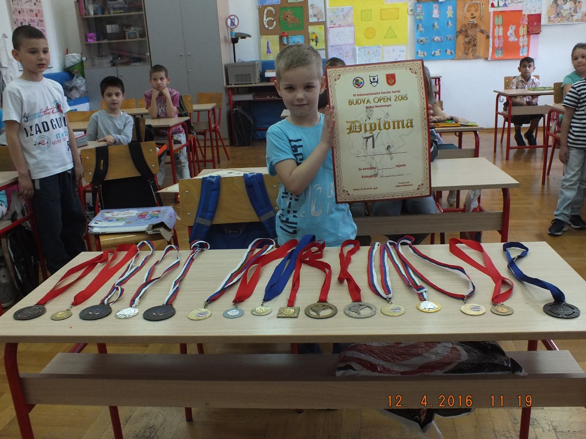 Sanja da postane majstor karatea