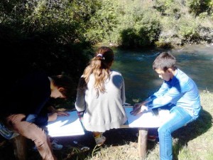 Čas likovne kulture u prirodi - Ribnica 24/09/2014